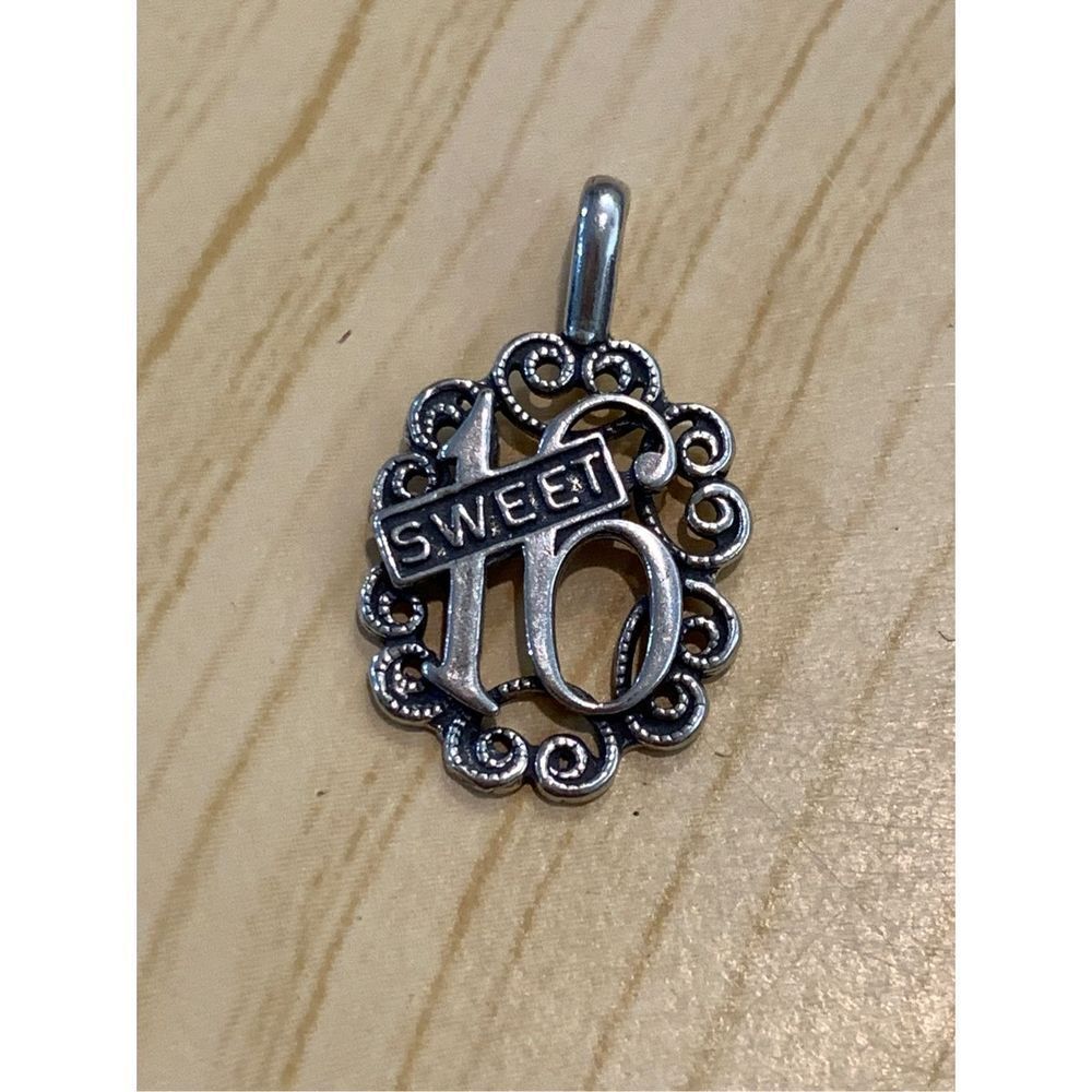 Sweet 16 Sterling Silver Jewelry Charm #birthday